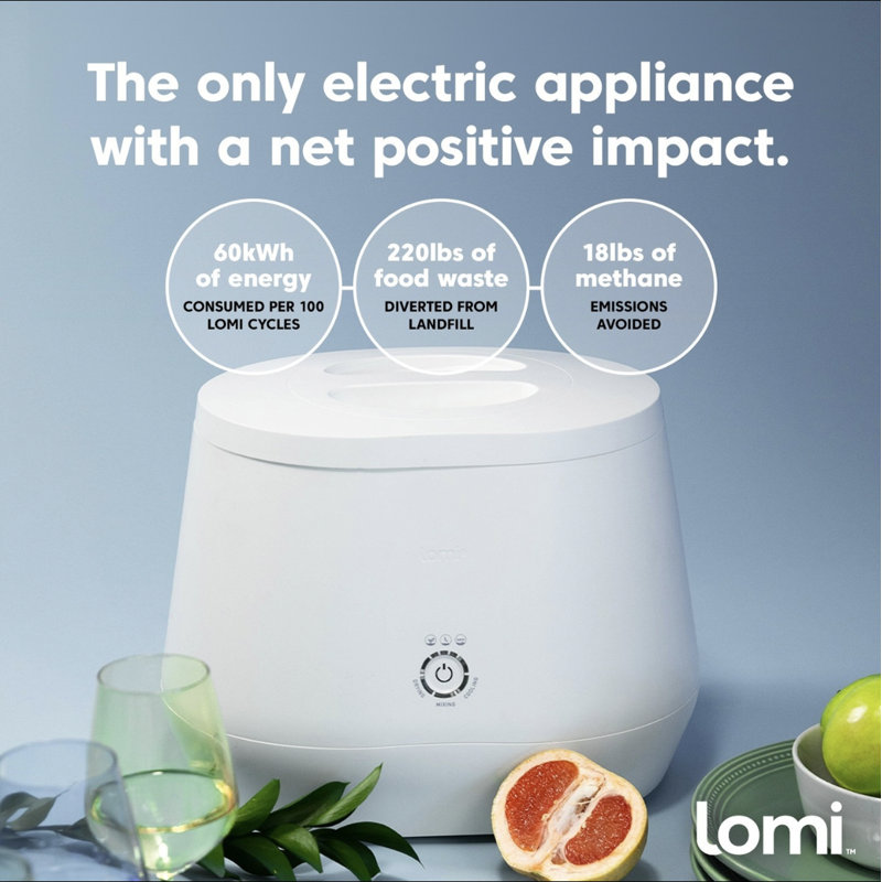 Lomi Wayfair Exclusive Lomi Bundle Waste Kitchen Composter Compost